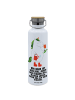 Mr. & Mrs. Panda Trinkflasche Einhorn Gärtner mit Spruch in Weiß
