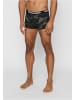 Urban Classics Urban Classics Herren 2-Pack Camo Boxer Shorts in woodcamo + darkcamo