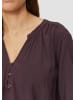 QS Bluse in 4988_aubergine