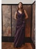 Vera Mont Abendkleid mit Volant in Dark Amethyst