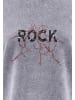 myMo ROCKS Women Sweatshirt in Dark Grey