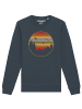 wat? Apparel Sweatshirt Sunset Berge & Tannen in India Ink Grey