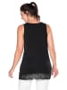 sheego Top in schwarz