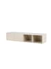ebuy24 TV Tisch Nomi Whitewash 180 x 45 cm