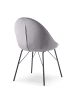 B&D Home 2er-Set: Esszimmerstuhl MILA in Grau - (B)50,5 x (H)84,5 x (T)62 cm