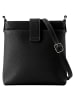 Toscanto Leder Umhängetasche Toscanto Tasche schwarz ca. 22cm