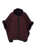 osha Damen Poncho in Lila