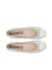Bianco Ballerinas in OffWhite