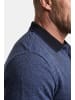Men Plus Poloshirt in nachtblau