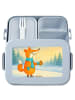 Mr. & Mrs. Panda MEPAL Bentobox Fuchs Keks Design ohne Spruch in Blau Pastell