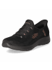 Skechers Slip Ins Sneaker GLASSY NIGHT in schwarz
