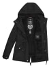 Marikoo Winterjacke Manolya in Black with black fur