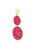 IZIA Women Earrings in Pink