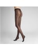 Hudson Feinstrumpfhose Crazy Dots gepunktet in Black