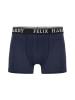 Felix Hardy Boxer in Navy-Schwarz-Bordeaux
