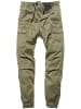 Vintage Industries Cargohose in Grün