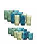 Ritzenhoff & Breker 24er Set Bargläser-Set Bari in blau-grün