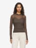 Noisy may Bluse in Chocolate Brown1