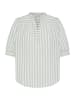 Fransa Bluse kurzarm FRDONNIE Regular fit in DESERT SAGE WHITE STRIPE