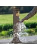 relaxdays Standbrunnen in Dunkelbraun - (B)17 x (H)71 x (T)21 cm