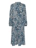 SAINT TROPEZ Kleid EdaSZ Lockere Passform in Baby's Breath Blue Animal