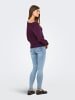 ONLY Strickpullover in Mauve Wine