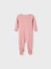 name it 2er Pack Baby Strampler mit Blumendesign und Knöpfen in Rosa