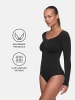 CFAB Figurformender Body mit Slip in Schwarz