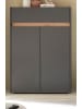 Furn.Design Schuhschrank grau matt, Eiche Wotan, Flurkommode 85 x 122 cm