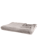Beliani Kuscheldecke CHAAB in Grau - (W) 200 x (H) 2 x (L) 220 cm