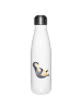 Mr. & Mrs. Panda Thermos Pinguin Lachen ohne Spruch in Weiß
