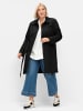 sheego Trenchcoat in schwarz