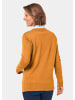 GOLDNER Ajourstrickjacke in maisgelb