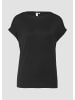 QS T-Shirt in 9999_schwarz