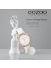 Oozoo Armbanduhr Oozoo Vintage Series weiß mittel (ca. 32mm)