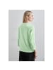 Street One Sweatshirt in gleam green mel.