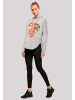 F4NT4STIC Oversized Hoodie Groovy Weihnachten Flash Cozy Vibes in grau