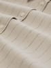 TOM TAILOR Denim Boxy Fit Hemdbluse mit Schleifen-Detail in Beige Black Stripe