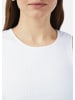 comma CI T-Shirt keine Ärmellänge in Weiß