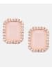Diamant L'éternel Ohrstecker aus 375 Roségold mit Diamant mit Opal