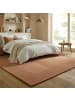 KADIMA DESIGN MOLE Esszimmerteppich Kurzflor Wolle 120x170 Orange Naturfaser in Orange