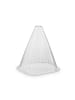 relaxdays 10 x Pflanzenhut in Transparent - (B)19 x (H)22 x (T)19 cm