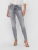 ONLY Skinny Fit Denim Stretch Jeans ONLWAUW in Hellgrau