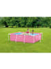 Intex Rectangular Frame Pool 220x150x60cm in pink