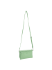 FREDs BRUDER Weave Harmony Clutch Tasche Leder 22 cm in fresh mint