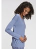VIVANCE DREAMS Pyjamaoberteil in hellblau