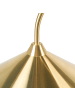 Beliani Stehleuchte SAVEGRE in Gold - (W) 66 x (H) 150 x (L) 40 cm