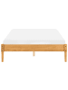 Beliani Doppelbett VEYRAC in Braun - (W) 148 x (H) 38 x (L) 211 cm
