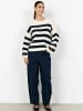 soyaconcept Pullover SC-KANITA STRIPE 36 in 6910C NAVY COMBI