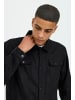 BLEND Lederimitatjacke BHJacket in Schwarz